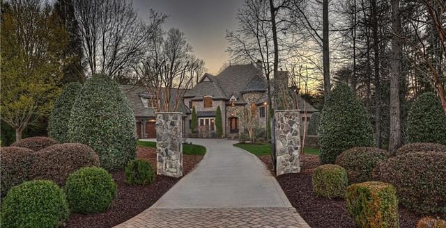 Custom home at The Sanctuary